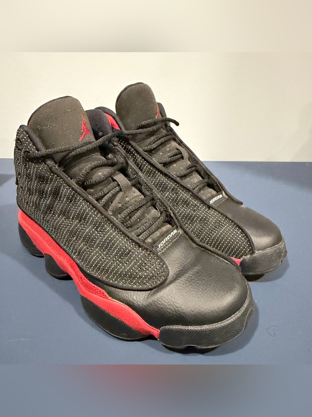 Nike Air Jordan 13 XIII Retro GS Bred Black Red Youth Size 4Y 414574-004